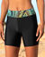 Lange bikinishort Cambuja (zwart / groen)