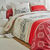 Bedlinnen Montana in flanel (rood)