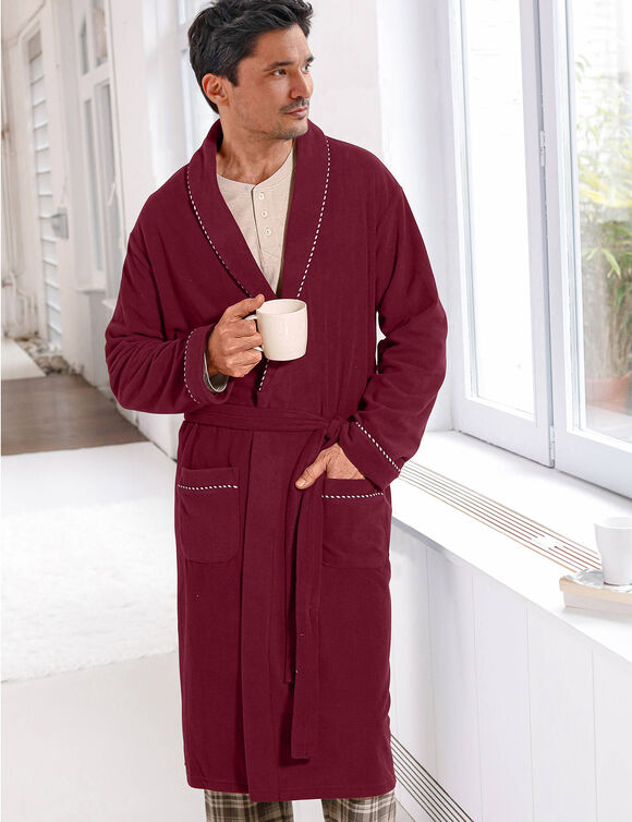 Kamerjas in fleece (bordeaux)