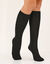Kniekousen voor gevoelige benen - set van 2 paar (zwart)