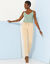 Effen chino broek, milanotricot (zandkleur)