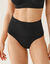 Culotte haute invisible microfibre stretch sans coutures - lot de 2 (noir + peau)