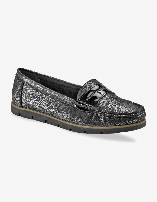 Mocassins irisés - noir (noir) Mocassins irisés - noir (noir)