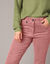 Rechte broek, corduroy (grijsroze)