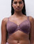 Soutien-gorge en dentelle "Easy Support" de Chantelle&reg;, avec armatures. (violet)