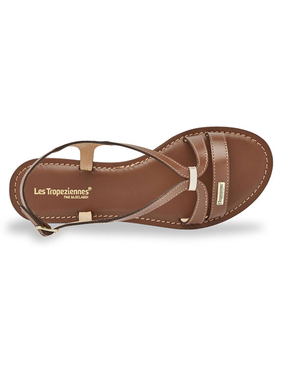 Leren sandalen Harmoon (bruin)