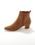 'Folk' boots met hak (karamel)