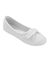 Ballerina's in canvas (wit / wit)