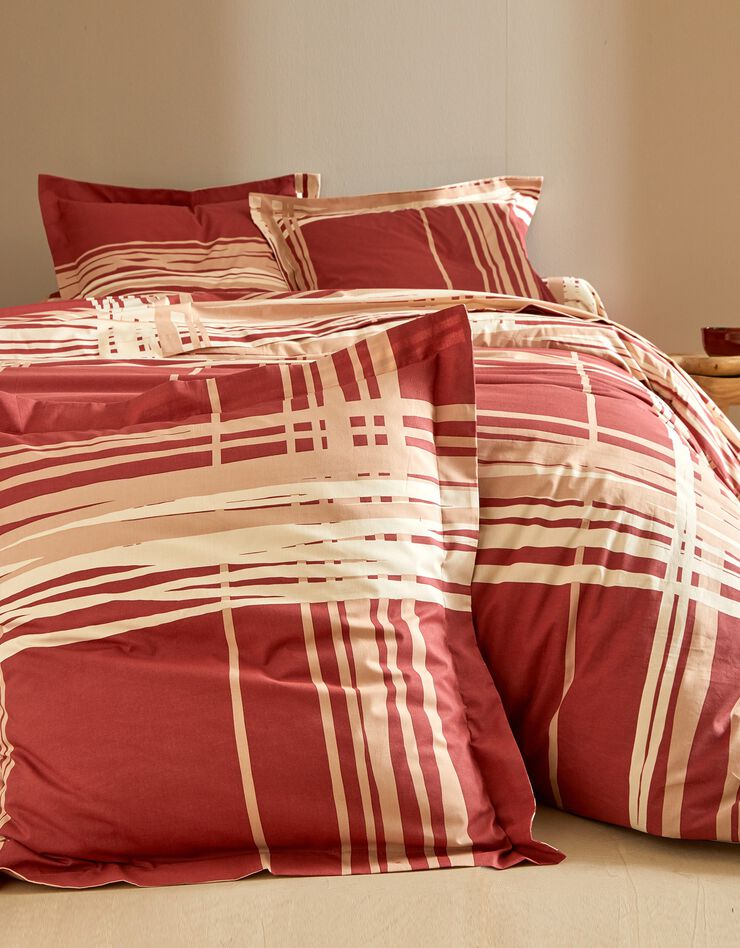 Linge de lit Augustin coton (terracotta)