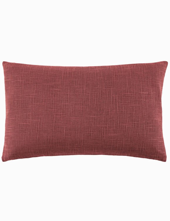 Rechthoekig kussen met geometrische motieven (veelkleurig)