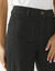 Ruime rechte jeans, hoge taille, grote lengte (used black)
