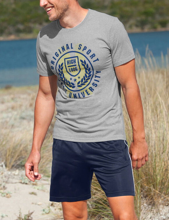 Short sport &eacute;lastiqu&eacute; (marine)