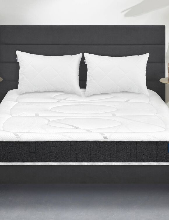 Oreiller Bultex® confort 2 en 1 (blanc)