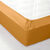 Drap-housse uni polyester - coton bonnet 32 cm (miel)