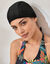 Bonnet de bain sp&eacute;cial piscine (noir)