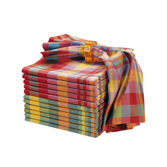 Servet Madras, geruit - Sets (madrasruiten)