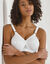 Soutien-gorge forme emboîtante et couvrante « Coeur Croisé iconique » - sans armatures (blanc)