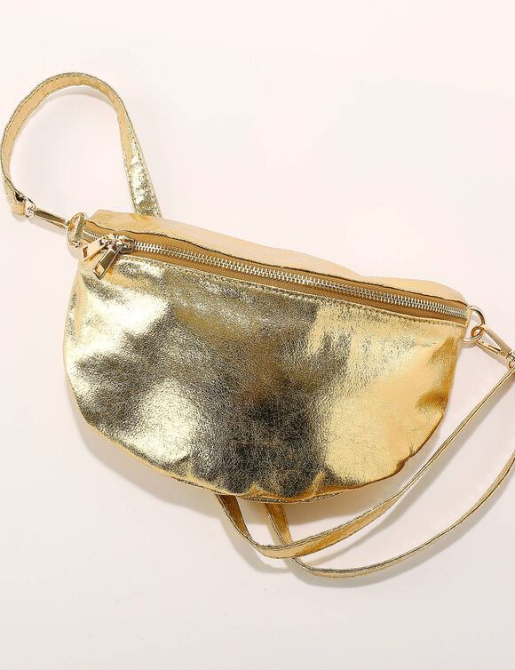 Sac banane irisé (doré)