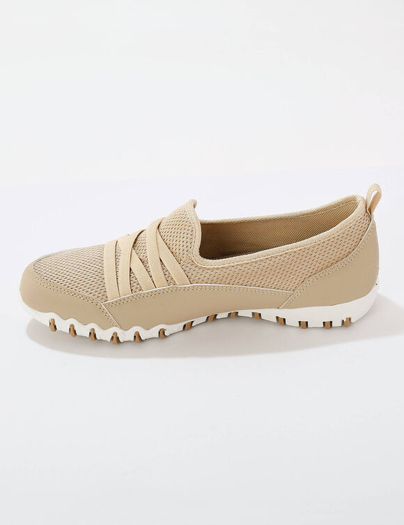 Ultrasoepele en comfortabele sneakers (taupe)