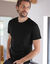 T-shirt col rond manches courtes - lot de 3 (noir + vert + tilleul)