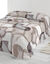 Dekbed in microvezel met camouflageprint 200 g/m² (beige / bruin)