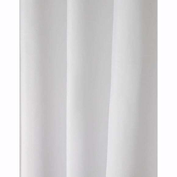 Panneau voile uni finition pattes (blanc)