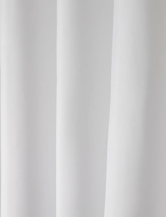 Panneau voile uni finition pattes (blanc)