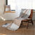 Zachte touch aanvoelende geruite plaid (beige)