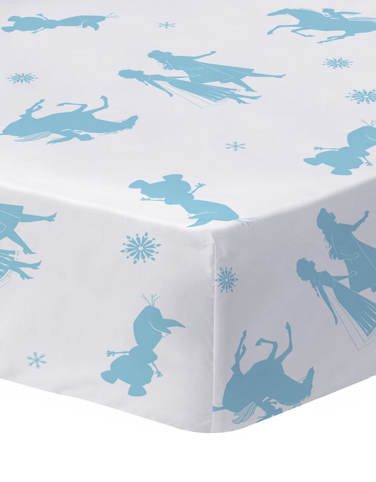Parure de lit enfant Elsa La Reine des Neiges® - coton (bleu)