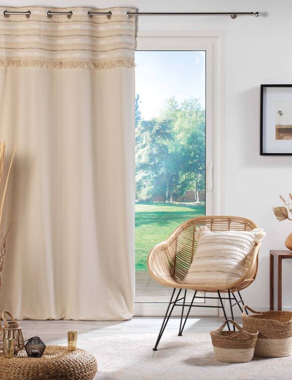 Rideau style berb&egrave;re (naturel)