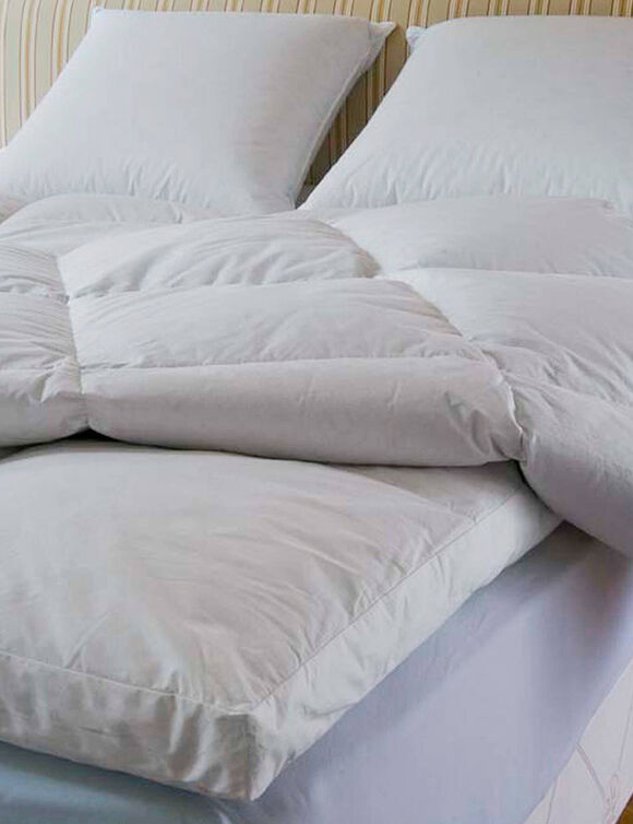 Topdekmatras Tranquilité met natuurlijke vulling (wit)