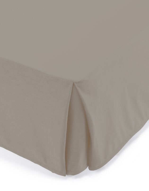 Integrale bedrok met velourstouch (beige)