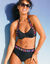 Culotte de bain Olmetto maxi - effet ventre plat (noir)