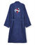 Peignoir de bain adulte FFF&reg; personnalisable (bleu)