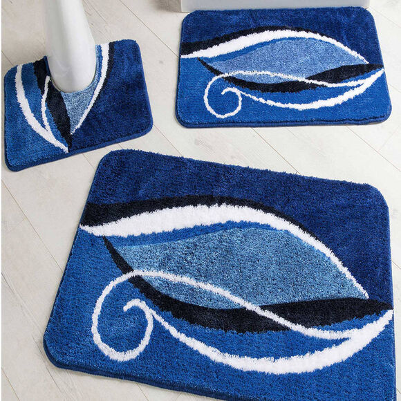 Tapis de bain fantaisie Zilla (bleu)