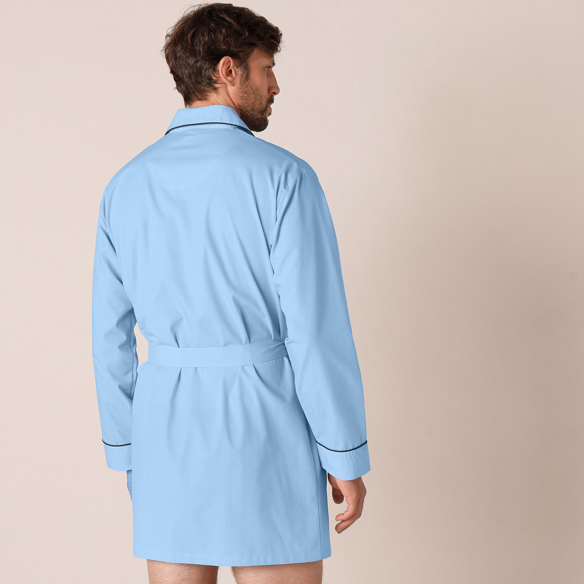 Blanche porte top pyjama homme
