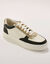 Sneakers met veters (zwart / goudkleurig)