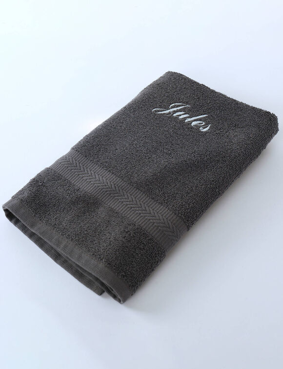 Collectie gepersonaliseerde badhanddoeken &ndash; heerlijk zacht, 420 g/m&sup2; (antraciet)