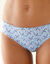 Culotte midi coton imprimé " paon" - lot de 4 (bleu)