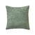 Housse de coussin unie tissage chenille - lot de 2 (groen)