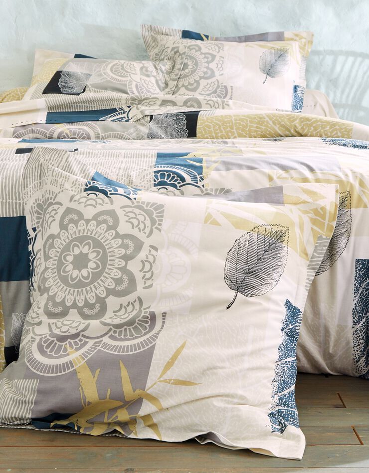 Bedlinnen Madura in katoen met bloemenprint, beige Bedlinnen Madura in katoen met bloemenprint, beige, hi-res image number 3