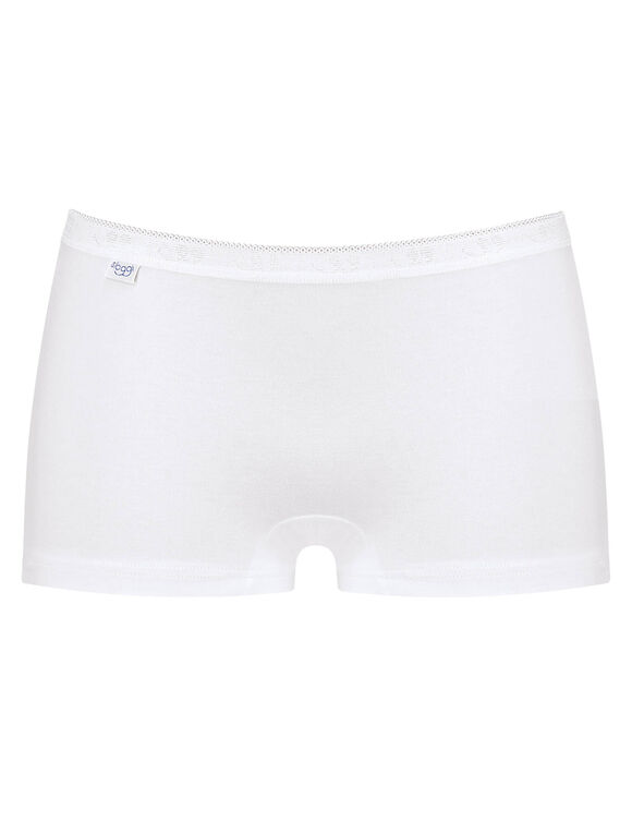 Short maxi Basic + - lot de 3 (blanc)