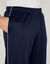 Sportbroek van microvezel met geruwde binnenkant (marine)