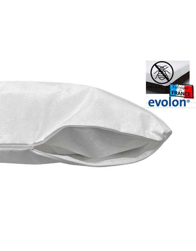 Integrale hoofdkussenhoes Evolon® (wit)