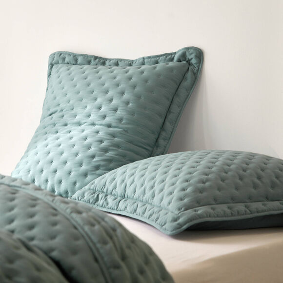 Couvre-lit matelassé - microfibre (eucalyptus)