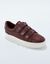 Sneakers met scratchsluiting en kroko-effect - zwart (bordeaux)