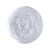 Effen hoeslaken in polyester-katoen voor gelede bedbodems, hoeken van 26 cm (wit)