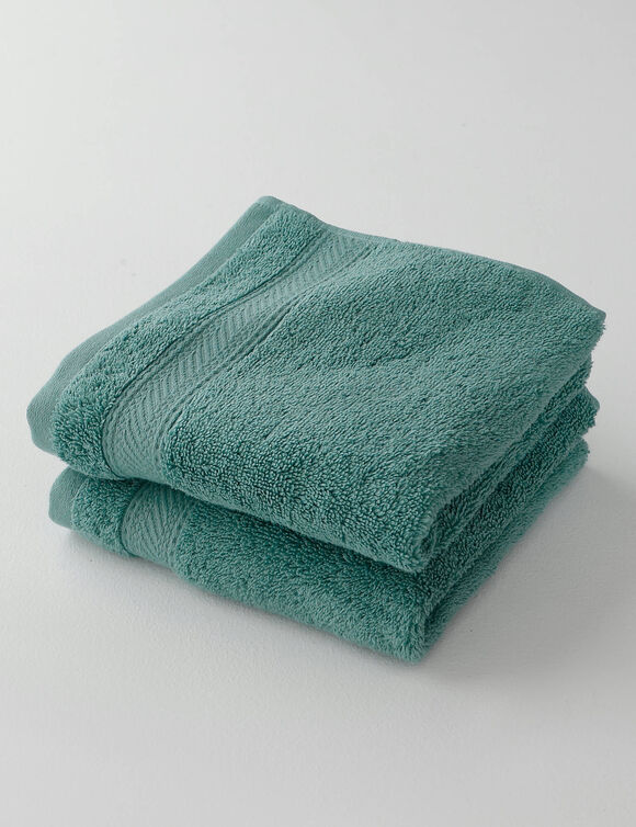 Collection serviettes de bain unies 540g/m2 confort luxe  (cèdre)