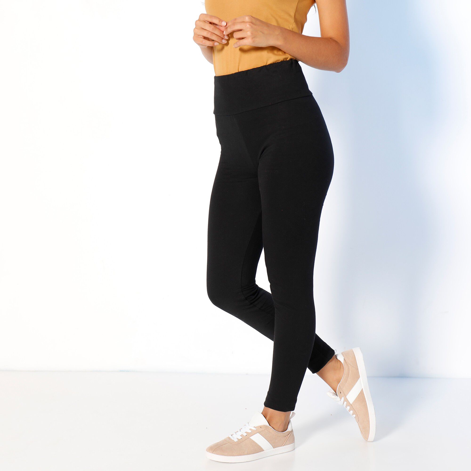 Legging taille haute sp cial froid molleton int rieur gratt