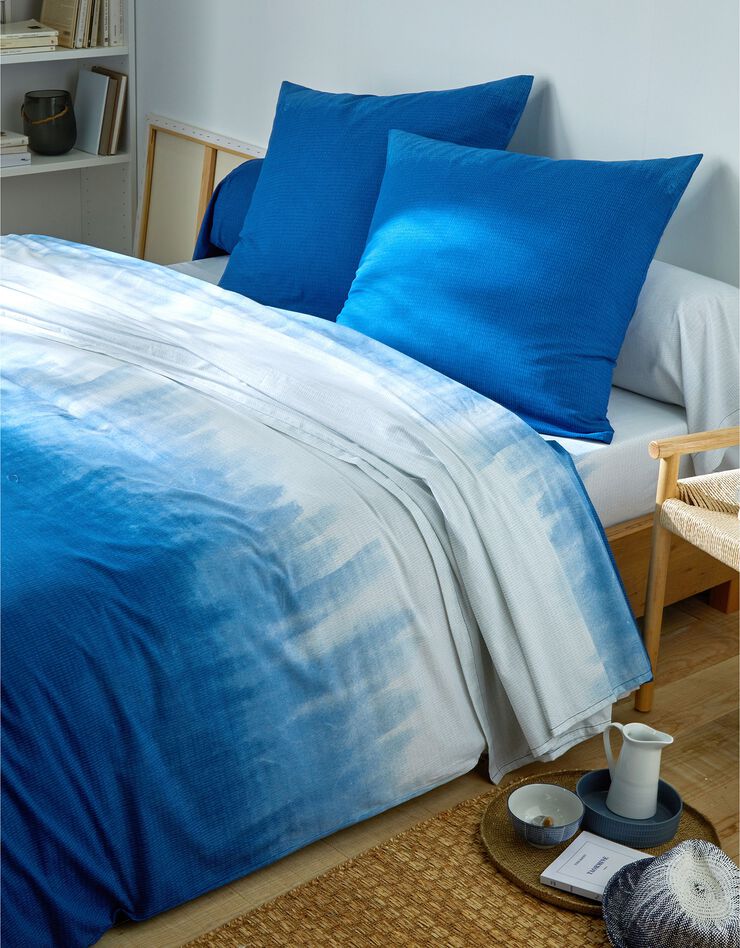 Bedlinnen Abysse in katoen (blauw)